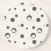 Dessous De Verre En Grès Motif timide d'éléphant (Devant)