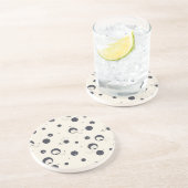 Dessous De Verre En Grès Motif timide d'éléphant (Côté)