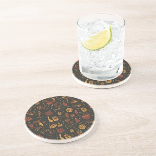 Dessous De Verre En Grès Motif transparent Harry Potter (Côté)