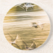 Dessous De Verre En Grès Mouettes volantes - abstrait (Devant)