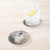 Dessous De Verre En Grès Moutons drôles (Côté)