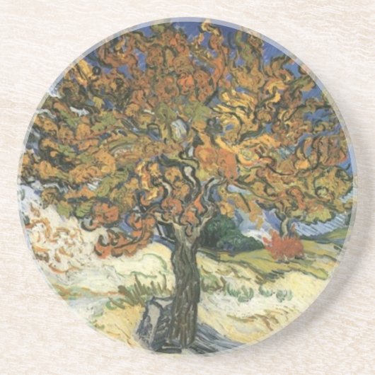 Dessous De Verre En Grès Mulberry Tree par van Gogh (Devant)