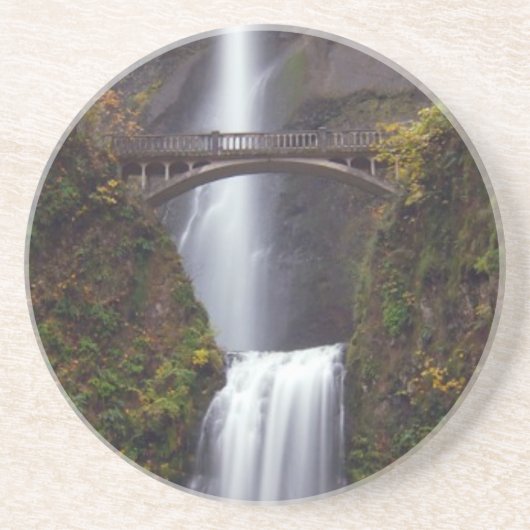 Dessous De Verre En Grès Multnomah tombe en défunt automne (Devant)