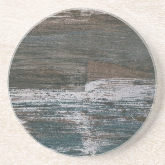 Dessous De Verre En Grès Mur de mer II (Devant)