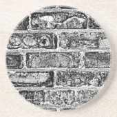 Dessous De Verre En Grès Mur en briques (Devant)