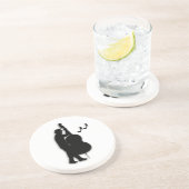Dessous De Verre En Grès Musicien du bassiste (Côté)