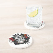 Dessous De Verre En Grès Musique en métal de la mort (Côté)