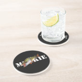 Dessous De Verre En Grès Muskie (Côté)