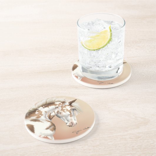 Dessous De Verre En Grès Mustang Wild Xtend (Côté)