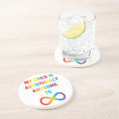 Dessous De Verre En Grès My Child Autistically (Côté)