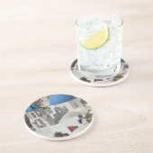 Dessous De Verre En Grès Mykonos Grèce Travel (Côté)