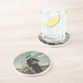 Dessous De Verre En Grès Myself: Portrait – Landscape, Henri Rousseau 1890 (Côté)