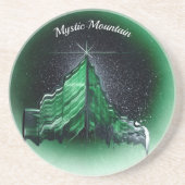 Dessous De Verre En Grès Mystic Mountain (Devant)