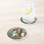 Dessous De Verre En Grès Napoléon Boneparte d'empereur de la France (Côté)