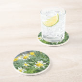 Dessous De Verre En Grès narcisse (Côté)