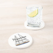 Dessous De Verre En Grès Nassau Bahamas (Côté)