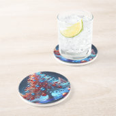 Dessous De Verre En Grès Navidad 1 - 002 (Côté)