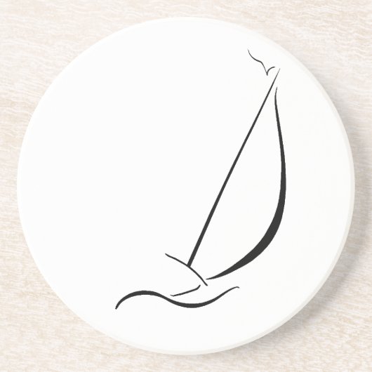 Dessous De Verre En Grès Navigation (Devant)