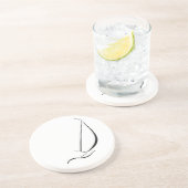 Dessous De Verre En Grès Navigation (Côté)