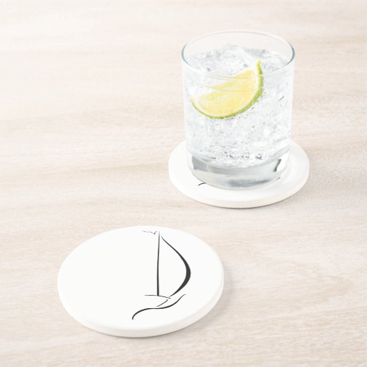 Dessous De Verre En Grès Navigation (Côté)