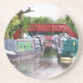 DESSOUS DE VERRE EN GRÈS NAVIRES (Devant)