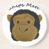 Dessous De Verre En Grès Navires Mate (Devant)