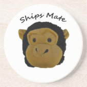 Dessous De Verre En Grès Navires Mate (Devant)