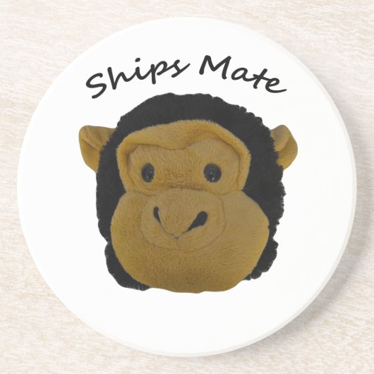 Dessous De Verre En Grès Navires Mate (Devant)