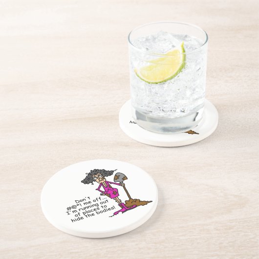 Dessous De Verre En Grès Ne me manque pas (Côté)