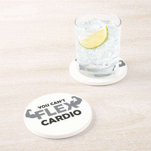 Dessous De Verre En Grès Ne peut pas fléchir cardio- (Côté)