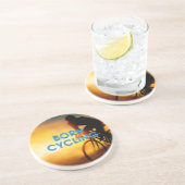 DESSOUS DE VERRE EN GRÈS NÉ POUR LE CYCLISME (Côté)