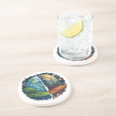 Dessous De Verre En Grès Ne tuons pas la planète (Côté)