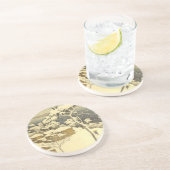 Dessous De Verre En Grès Negishi, Japon (Côté)