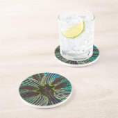 Dessous De Verre En Grès Neon Amaryllis (Côté)