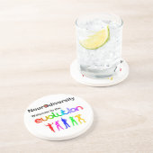 Dessous De Verre En Grès Neurodiversity Welcome (Côté)