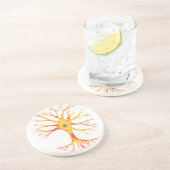 Dessous De Verre En Grès Neuron (Côté)