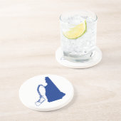 Dessous De Verre En Grès New Hampshire Ice Escalade (Côté)