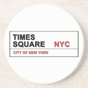 Dessous De Verre En Grès New York Times Square