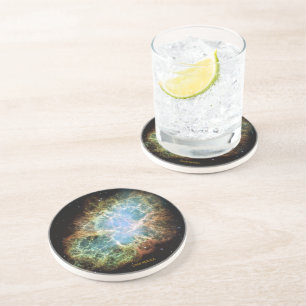 Dessous De Verre En Grès NGC 1952 Supernova Crab Nebula NASA photo