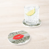 Dessous De Verre En Grès Nice et parfait enregistrer la date (Côté)