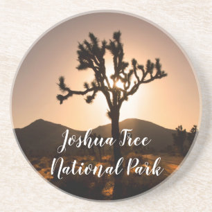 Dessous De Verre En Grès Nightfall begins at Joshua Tree 