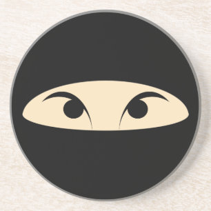 Dessous De Verre En Grès Ninja Face