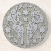 Dessous De Verre En Grès Ninja Manhole (Devant)