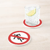 Dessous De Verre En Grès NO Ball Games ⚠ Thai Park ⚠ (Côté)