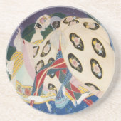 Dessous De Verre En Grès NOCTURNE AVEC MASQUES / Mascarade vénitienne (Devant)