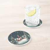 Dessous De Verre En Grès Noël (Côté)