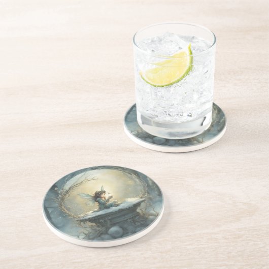 Dessous De Verre En Grès Noël (Côté)