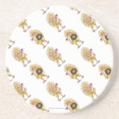 Dessous De Verre En Grès Noël au poulet (Devant)