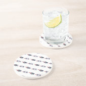 Dessous De Verre En Grès Noël aux moutons (Côté)