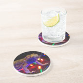 Dessous De Verre En Grès Noël Beardie (Côté)